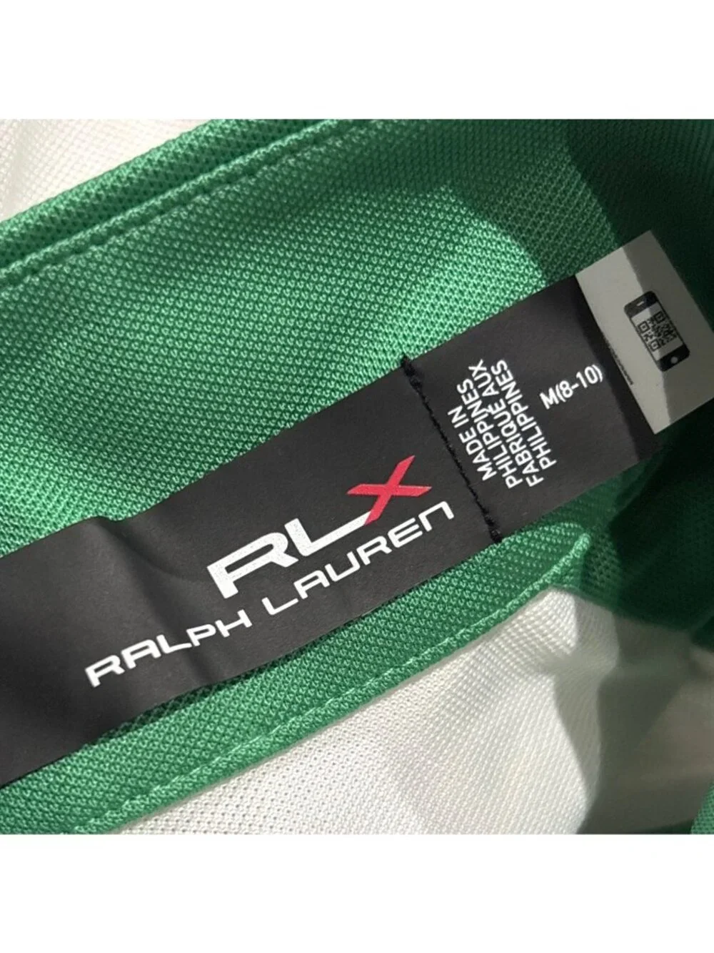Ralph Lauren RLX Sleeveless Mesh Pique Golf Top Girl's M 1/4 Zip Tennis Camp